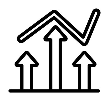 ok simgesi, vektör illüstrasyonu