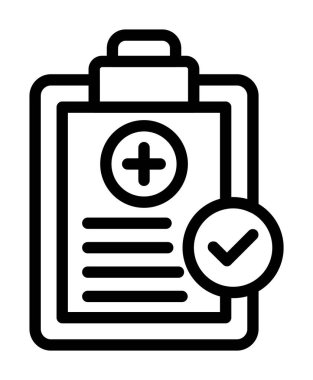 kontrol listesi simgesi, özet biçimi