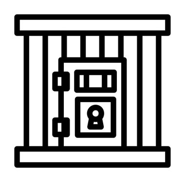 ikon vektör illüstrasyonunu kilitle