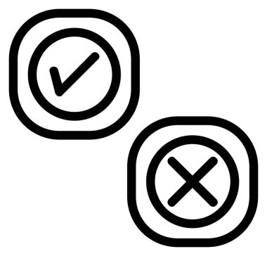 İşaretle. Web simgesi basit illüstrasyon