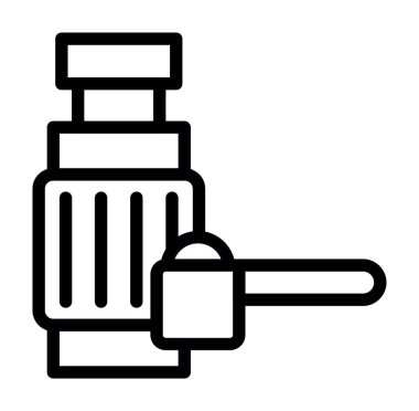 şişe simgesi vektör illüstrasyonu