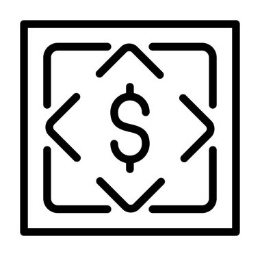 para simgesi vektör illüstrasyonu