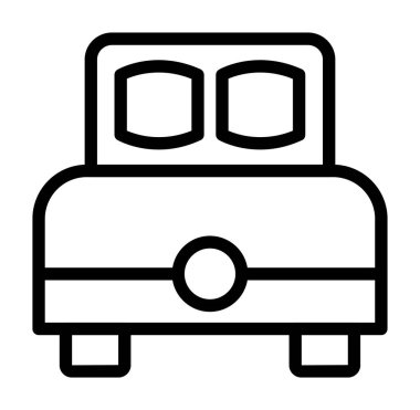 araba araç simgesi, vektör biçimi