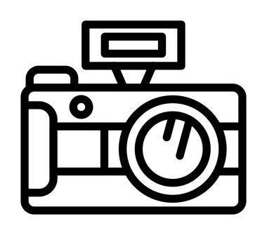 kamera fotoğrafçılık simgesi, özet biçimi