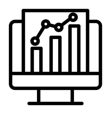 analitik grafik simgesi, basit vektör