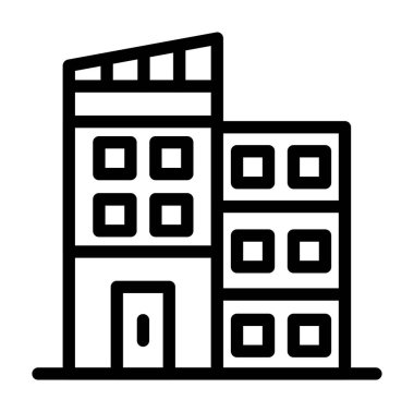 bina şehir simgesi, özet biçimi