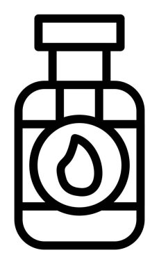 yağ ikonu vektör illüstrasyonu