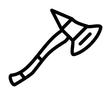 Roket. Web simgesi basit illüstrasyon