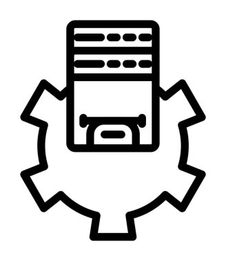 Ağ web simge vektör çizim