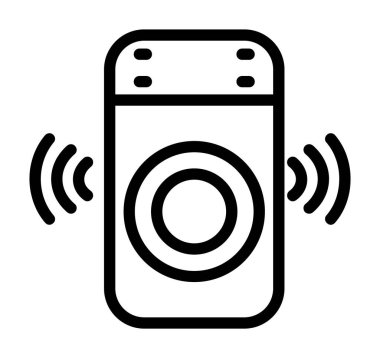 hoparlör vektör illüstrasyonu