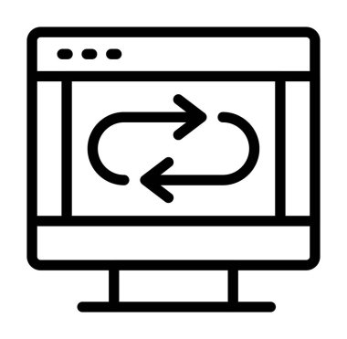 Web simgesi tasarımı vektör illüstrasyonu