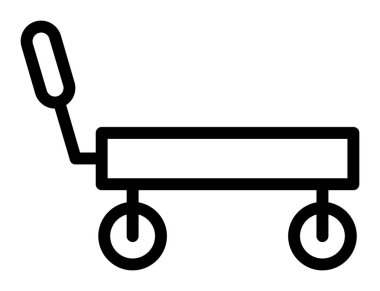 sepeti vektör satırı simgesi