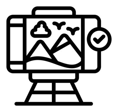 kamera fotoğraf simgesi, özet biçimi