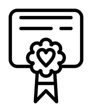 Kalp simgesi olan kart, özet biçimi