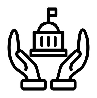 Capitol ev simgesi, özet biçimi