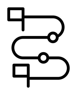 Modern gaz yoksunluğunun vektör illüstrasyonu