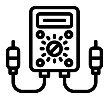 elektrikli araba simgesi vektör çizimi çizimi