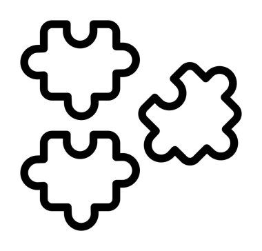 Bulut simgesi vektör illüstrasyonu