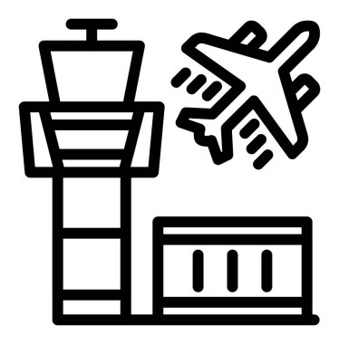 Havaalanı terminali simgesi, özet biçimi