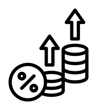 iş grafiği vektör simgesi