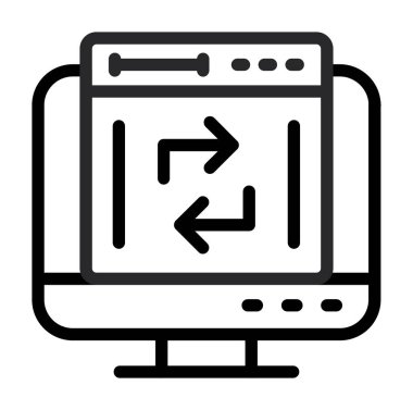 Web vektör renk simgesi