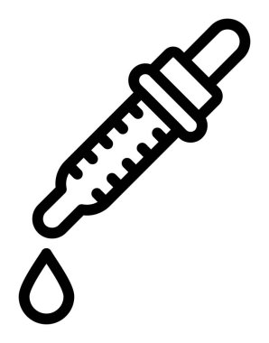 İğne ve iplik çizgisi simgesi