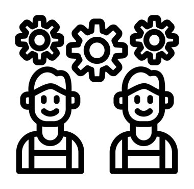 takım çalışması konsept simgesi, özet biçimi