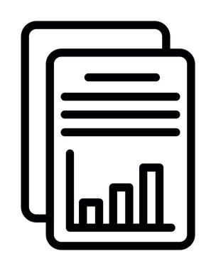 veri analizi grafik simgesi, özet biçimi