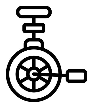 motor simgesi vektör illüstrasyonu