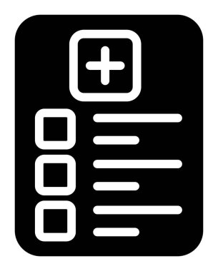 tıbbi simge vektör illüstrasyonu