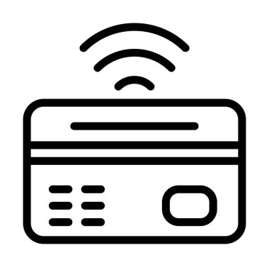 Nakit makine vektör ikonu tasarımı ile kredi kartı