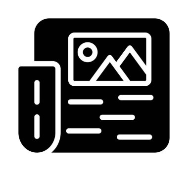 iş ve finans simgesi, vektör illüstrasyonu