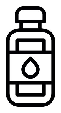 Gaz simgesinin vektör illüstrasyonu