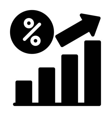 grafik vektörü düz çizgi simgesi