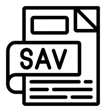 dosya adı simgesi vektör illüstrasyonu