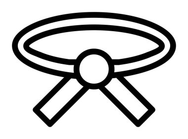 Modern bir simgenin vektör illüstrasyonu