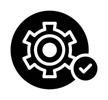 Simge, vektör illüstrasyonu ayarlanıyor