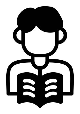 Kitap eğitimi okul vektör simgesi