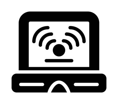 wifi vektör düz simge