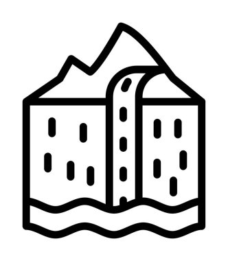 ev simgesi vektör çizimi çizimi