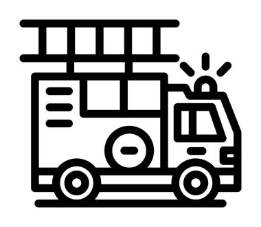 bus simgesi vektör illüstrasyonu