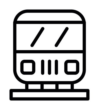 Elektrikli ısıtıcı simgesi, anahat stili