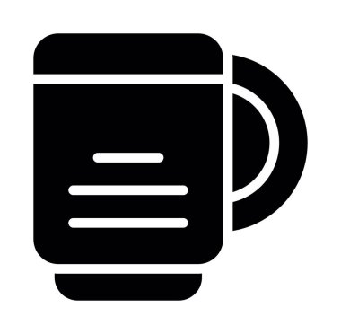 kahve kupası vektör simgesi