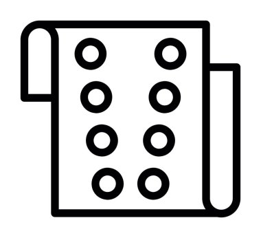 vektör takvimi simgesi, basit vektör illüstrasyonu