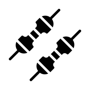 Enjeksiyon ikonu vektör illüstrasyonu