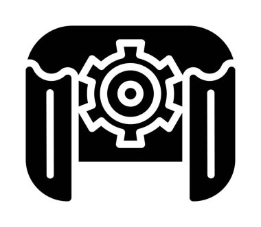 Direksiyon simgesi, basit stil