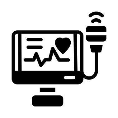 Glyph Vektör Simgesi Tasarımı İzleniyor