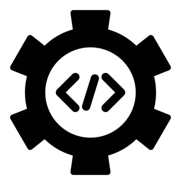 Geliştirme simgesi, vektör illüstrasyonu