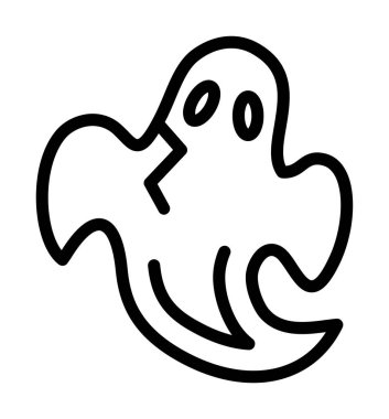 Hayalet simgesi, anahat stili