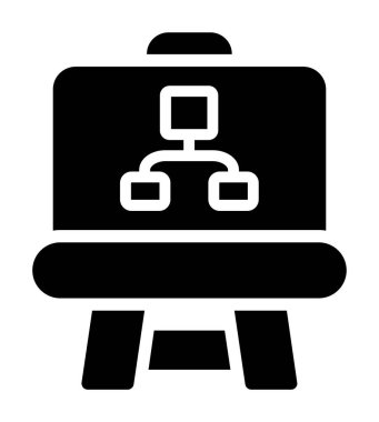 evrak çantası sembol vektörü